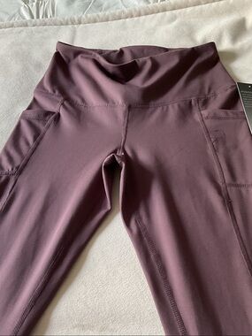 Yogalicious Vintage Purple Capri Leggings - High Waist